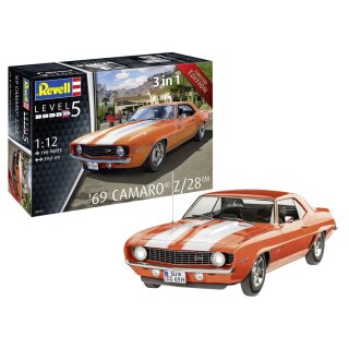 Revell 07727 1:12 69 Camaro® Z/28™ Modellbausatz