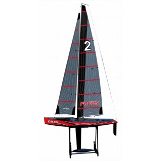 Joysway JW8812V3R Focus V3 Segelboot RTR 100cm Pacing Yacht 2,4GHz - red