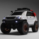Axial AXI-1532T1 1:24 SCX24 Lexus GX 470 4X4 Rock Crawler RTR Weiß