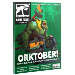 Games Workshop Warhammer White Dwarf Magazin 505 Oktober 2024 - deutsch