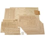 Krick 24619 1:72 HMS Rattlesnake 1776 Laser-Holzbausatz