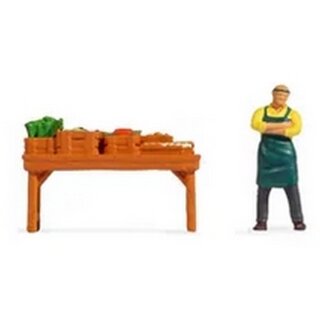 NOCH 16500 Tiny-Scenes „Gemüsestand“ Spur H0