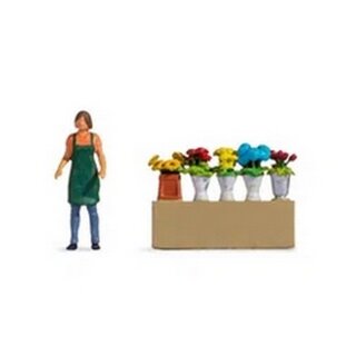 NOCH 16502 Tiny-Scenes „Blumenstand“ Spur H0