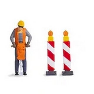 NOCH 16521 Tiny-Scenes „Straßenbau“ Spur H0