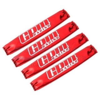 GPM Dämpfer-Schutz-Überzüge rot (4) X-Maxx & ARRMA Kraton 1/5 GPMTXM/SCOR