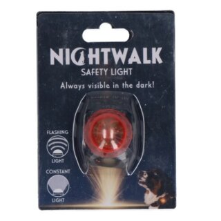 Nightwalk leuchtendes Halsband Orange