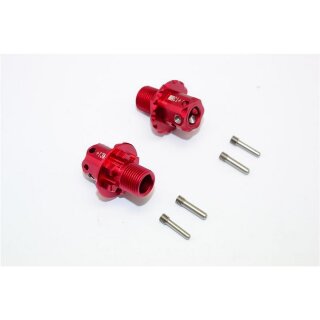 GPM Aluminium Hex-Adapter 13mm rot ARRMA ARR010/+13MMR