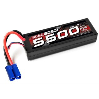 mobo-racing LiPo 2S 7,4V 5500mAh 60C EC5 Hard Case Power Racing by Team Corally