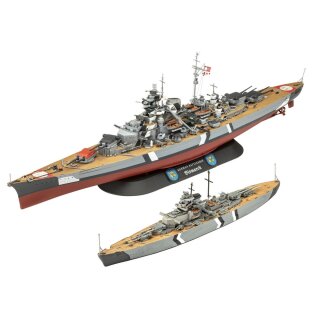 Revell 05637 (1:700&1:1200) Geschenkset The Legendary Bismarck