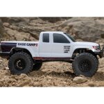 Axial AXI-1219T1 1:24 SCX24 BaseCamp 4WD RockCrawler Brushed RTR Akku/Lader Weiß