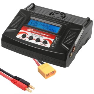 Robitronic R01015 Expert LD 80 Ladegerät LiPo 1-6s 7A 80W XT60-Edition