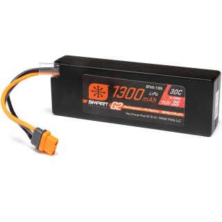 Spektrum SPMX-1089 3S 11,1V 1300h 30C Smart G2 LiPo Batterie: IC2