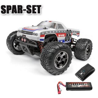 HPI 120093 SAVAGE XS Flux Chevrolet EL Camino SS - 2S-LiPo + Lader Starter Set