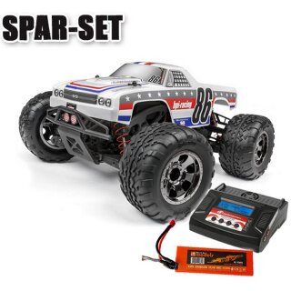 HPI 120093 SAVAGE XS Flux Chevrolet EL Camino SS - 3S-Lipo + Lader Power-Set