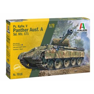Italeri 7018 1:72 Pz.Kpfw. V Panther Ausf. A 510007018