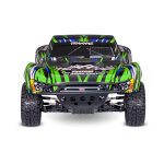 Traxxas 58334-4 1:10 Slash Brushless BL-2s 2WD HD-Version clipless 2,4GHz grün