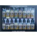 Vallejo 771180 Model Air Farb-Set, Alliierte Farben,...