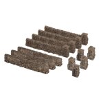 NOCH 33170 Bruchsteinmauer 12 Teile Spurweite N