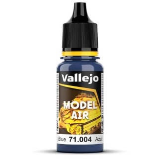 Vallejo 771004 Model Air - Blau, 18 ml für Airbrush