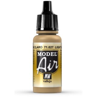 Vallejo 771027 Model Air - Hellbraun, 17 ml für Airbrush