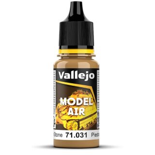 Vallejo 771031 Model Air - Steingelb, 18 ml für Airbrush