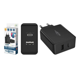 Ansmann 607019 USB/USB-C Netzteil 45W 500607019