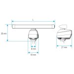 Aeronaut 568623 Radar 75 mm mit Antriebsmotor