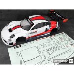 BittyDesign BD-AR7-PGT3R-PP Porsche GT3R 1:7 Karo Pre Painted 1,5mm