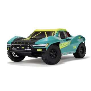 Arrma ARA3521T2 1:10 FURY 223S BLX Brushless 2WD Short Course Truck RTR grün
