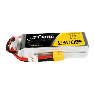 Tattu LiPo 4S 14,8V 2300mAh 75C mit XT60-Plug für FPV