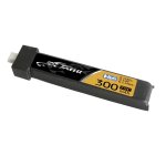Tattu LiPo 1S 3,8V 300mAh 75C mit BT 2.0 Plug (5 Stück) für Beta Meteor65/75