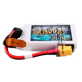 GensAce G-Tech Soaring LiPo 3S 11,1V 1300mAh 30C mit XT60-Plug