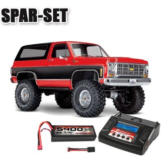 Traxxas 82276-4 TRX-4 Chevy Blazer 1979 Crawler Clipless rot - Starter Set