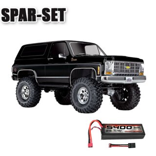 Traxxas 82276-4 TRX-4 Chevy Blazer 1979 Crawler Clipless schwarz - LiPo Spar Set