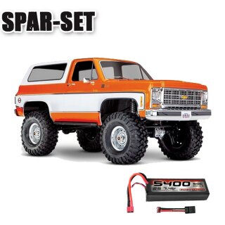 Traxxas 82276-4 TRX-4 Chevy Blazer 1979 Crawler Clipless orange - LiPo Spar Set