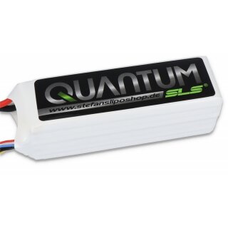 SLS Quantum Lipo Akku 5000mAh 6S1P 22,2V 40C/80C auf XT90
