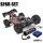 Traxxas 90154-4 JATO 4x4 Brushless BL-2S Clipless HD - 2S LiPo Set rot