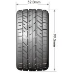 LOUISE LOUT3208SX ST-HUMMER 1:10 soft 2.8 Felge schwarz (2) Hex 12mm,14,17mm