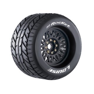LOUISE LOUT3217X MT-ROCKET 1:8 sport 3.8 Felge schwarz (2) Offset Hex 17mm