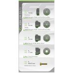 LOUISE LOUT3274SX ST-MCROSS 1:10 soft 2.8 Felge schwarz...