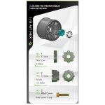 LOUISE LOUT3277X MT-ROCK 1:8 sport 3.8 Felge schwarz (2)...