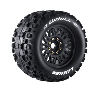 LOUISE LOUT3326X ST-UPHILL MFT 1:8 sport 3.8 Felge schwarz (2) Hex 17mm