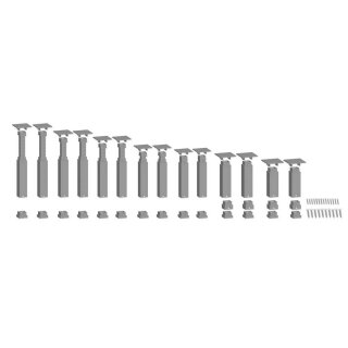 NOCH 53941 Easy-Track Pfeiler-Set Steigung Spur H0 TT N