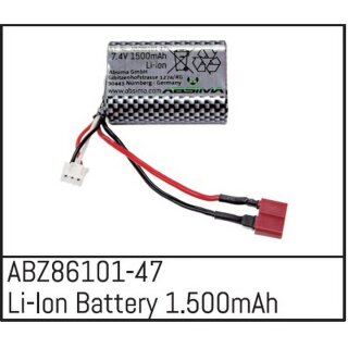 Absima ABZ86101-47 Li-Ion Battery 1.500mAh - Mini AMT