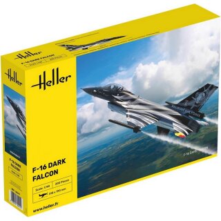 Heller 30411 F-16 Dark Falcon 1:48