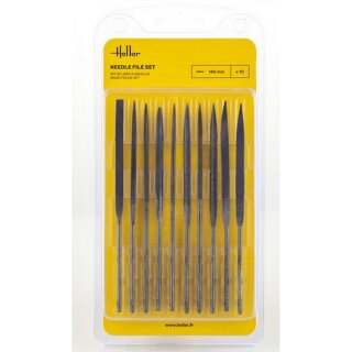 Heller 99004 Needle file set (10 pieces)