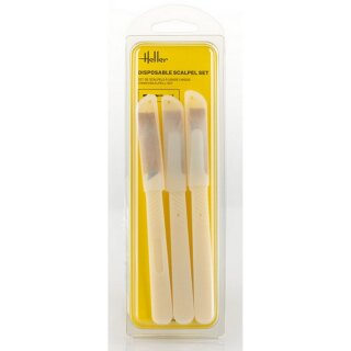 Heller 99006 Disposable scalpel set (3 pieces)