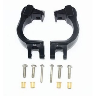 GPM Aluminium C-Hubs vorn schwarz Granite, Big Rock, Senton