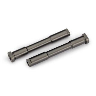 Traxxas 9525-GRAY Bellcrank posts, steering aluminum grau