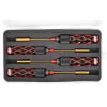 Team Corally C-16470 PRO Tool Nut Driver Set M2/M3/M4/M5 (4Stk)